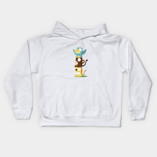 Animal Totem Kids Hoodie